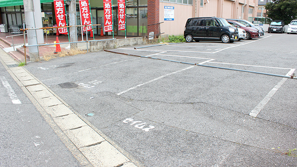 ドラッグセイムス姉崎薬局の駐車場