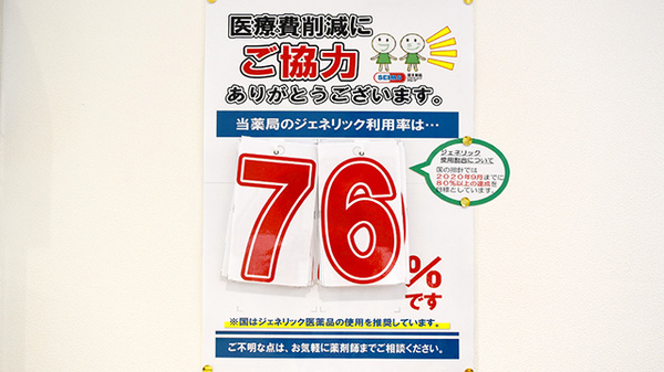 ジェネリック対応