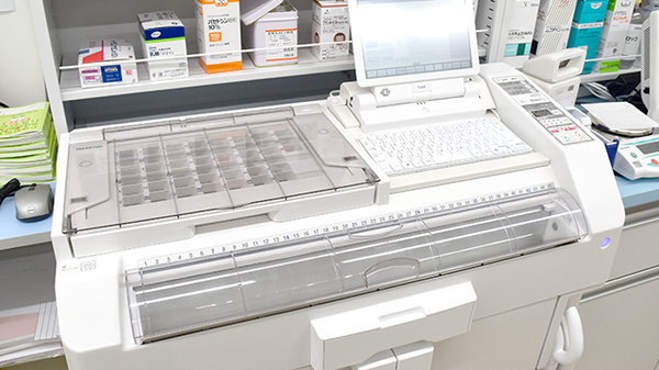 ドラッグセイムスふじみ野清見薬局の調剤器具