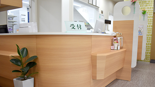 大賀薬局　光吉店の受付/カウンター