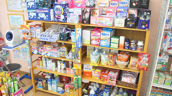 つくし薬局　舘合店の雑貨品