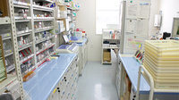 つくし薬局　沼宮内駅前店の調剤室