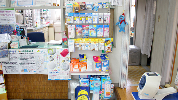 つくし薬局　下の橋店の雑貨品