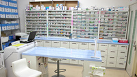 つくし薬局　東舘店の調剤室