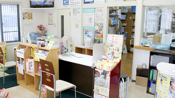 つくし薬局　新穀店の受付/カウンター