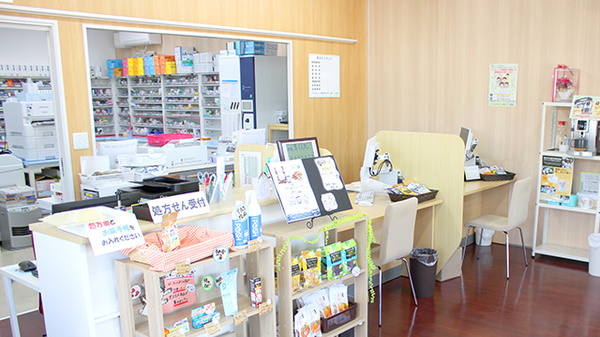 つくし薬局　遠野病院前店の受付/カウンター