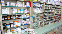 つくし薬局　大堤店の薬棚