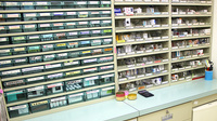 つくし薬局　花巻店の薬棚