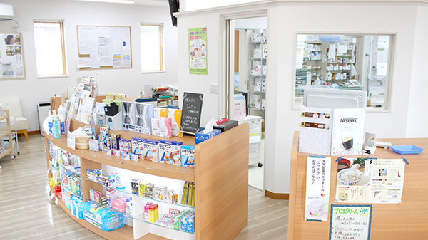 つくし薬局　前沢店の受付/カウンター
