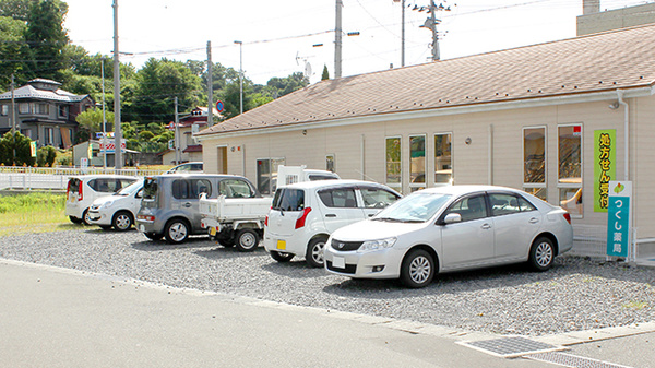 つくし薬局　千厩店の駐車場