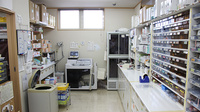 つくし薬局　猪川店の調剤室