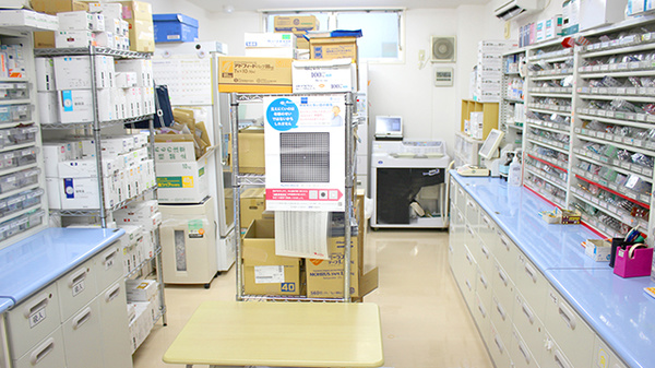 おおぞら薬局の調剤室