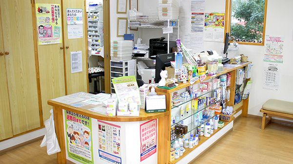 かめちゃん調剤薬局の受付/カウンター