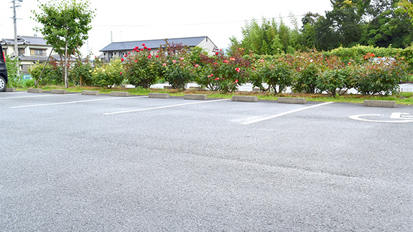 村田調剤薬局　ハート店の駐車場
