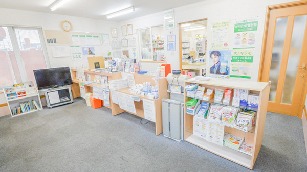 あおば薬局　しのろ店の受付/カウンター