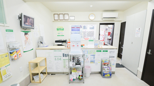 あおば薬局　本町店の受付/カウンター
