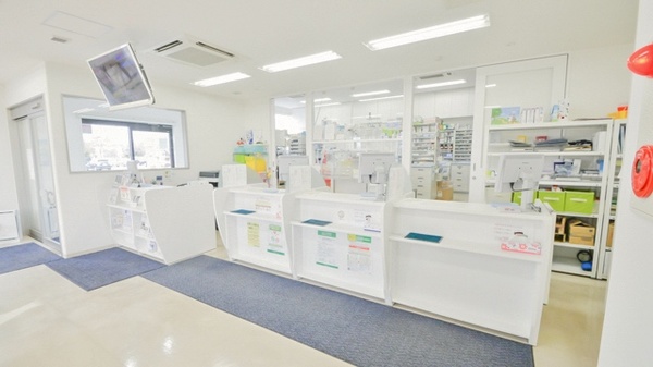 そうごう薬局　函館石川店の受付/カウンター