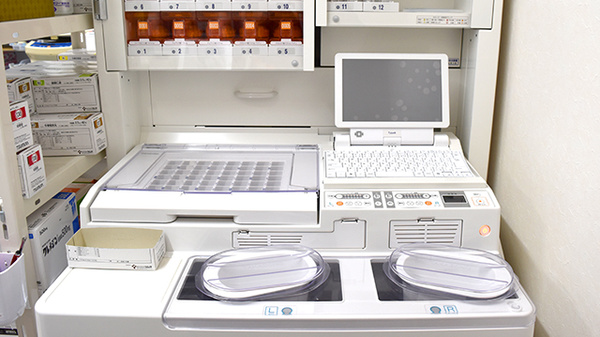 アトム薬局の調剤器具