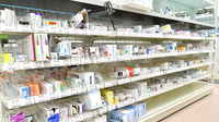 ユタカ薬局亀岡中央の薬棚