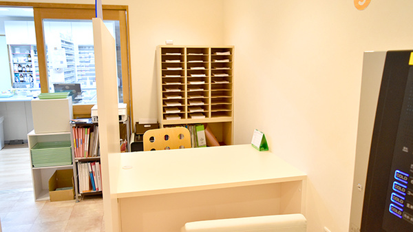 あおぞら薬局　問屋町店の受付/カウンター