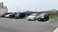 みずたけ薬局の駐車場