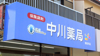 中川薬局　南桜井店の看板