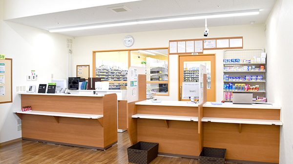 杏林堂薬局　静岡大坪店の受付/カウンター
