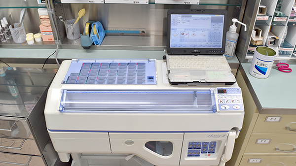 さつき薬局大成店の調剤器具