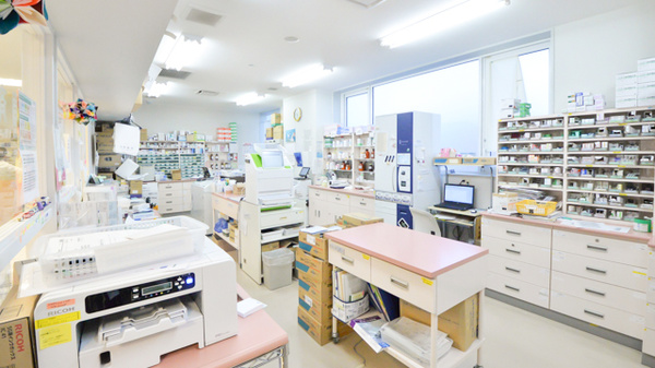 サツドラ薬局屯田店の調剤室