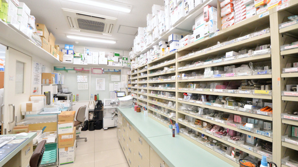 サツドラ薬局　中の島店の調剤室