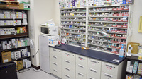 中央薬局の調剤室