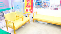 ラ・メール薬局金町店の待合スペース