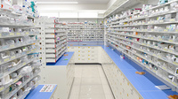 スギ薬局　北上尾店の調剤室