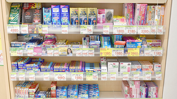 スギ薬局　東大宮店の一般医薬品