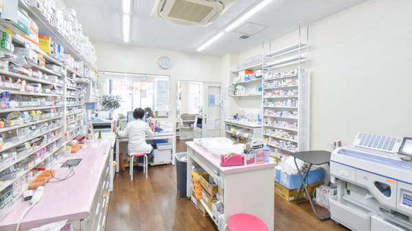 いるか薬局の調剤室