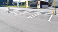 モリ薬局筥松店の駐車場