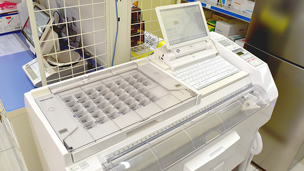 モリ薬局上津店の調剤器具