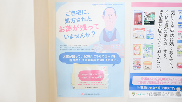にった薬局の残薬回収サービス