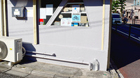 ダルマ薬局西新井店の駐輪場