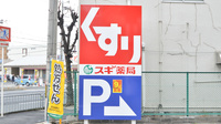 スギ薬局　門真店の看板