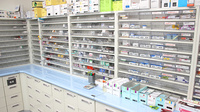 中央調剤薬局　篠田支店の薬棚