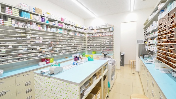 スギ薬局　中津店の調剤室