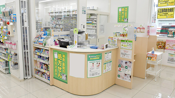 スギ薬局　本庄東台店の受付/カウンター