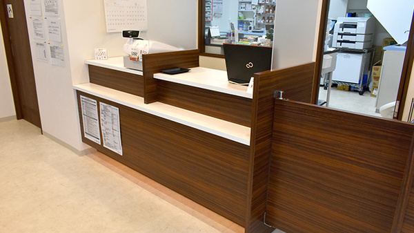 オーブ薬局亀戸店の受付/カウンター