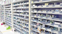 金箱まい薬局の薬棚