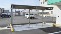 スギ薬局　柳津店の駐輪場