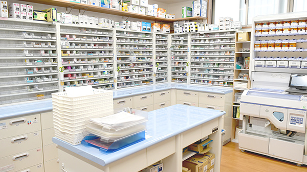 ヒカリ薬局南伊東店の調剤室