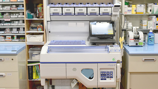 ヒカリ薬局南伊東店の調剤器具