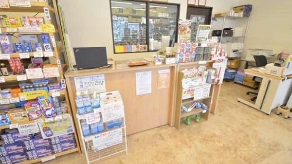 ニコニコあおぞら薬局の受付/カウンター