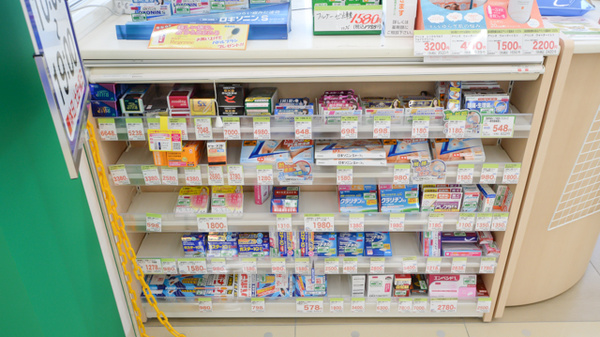 スギ薬局　浜松海老塚店の一般医薬品